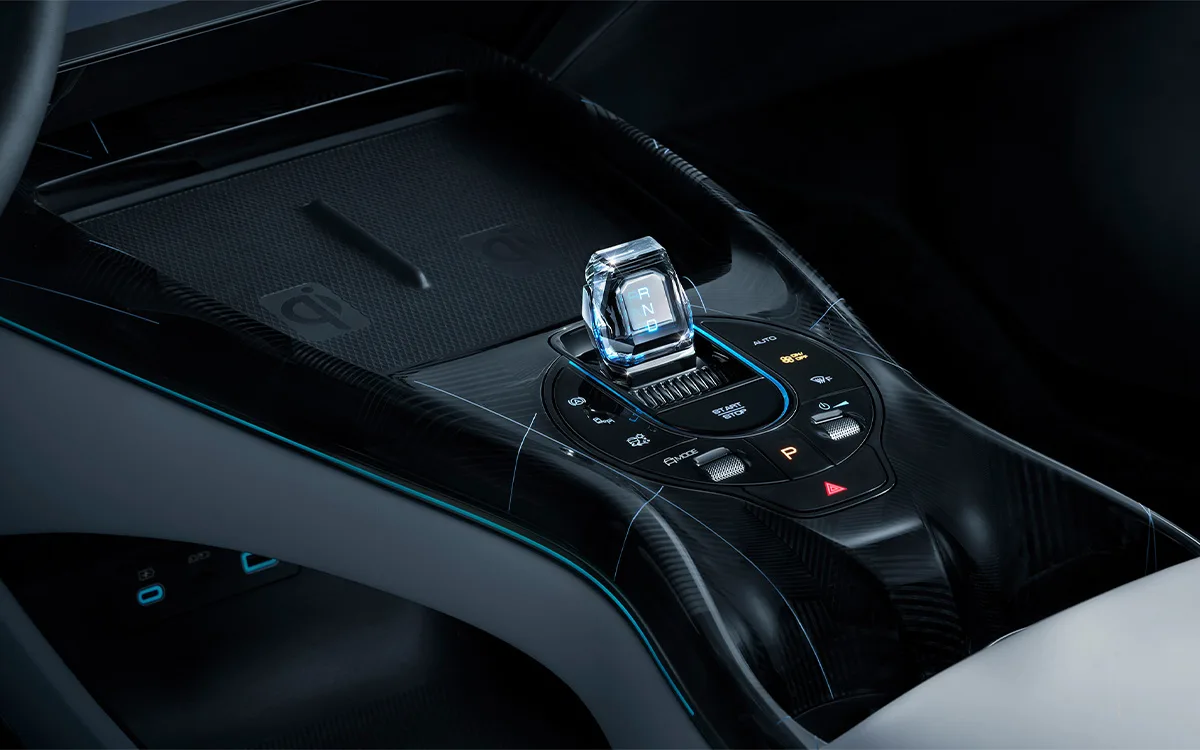 BYD SEAL interior gears